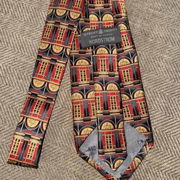 Robert Talbott for Nordstrom 100% Silk Tie “Best in Class” - Picture 3 of 7
